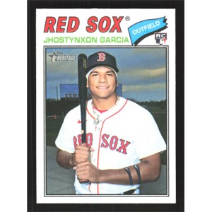2026 Topps Heritage #112 Jhostynxon Garcia