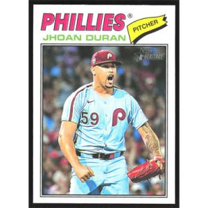 2026 Topps Heritage #14 Jhoan Duran SP