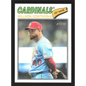 2026 Topps Heritage #156 Willson Contreras