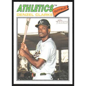 2026 Topps Heritage #324 Denzel Clarke
