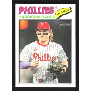 2026 Topps Heritage #357 Harrison Bader