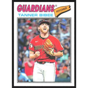 2026 Topps Heritage #74 Tanner Bibee