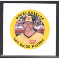 1985 Fun Foods Pin Proofs #NNO Goose Gossage