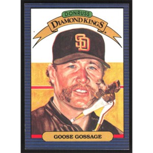 1986 Donruss #2 Goose Gossage Diamond Kings