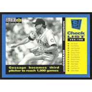 1995 Collector's Choice SE #262 Goose Gossage Checklist