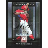 2008 Donruss Elite Extra Edition #172 Anthony Gose Autographed