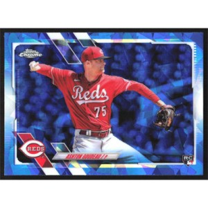 2021 Topps Chrome Update Sapphire #US182 Ashton Goudeau