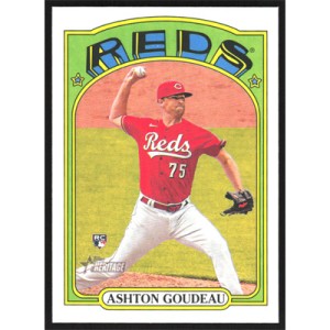 2021 Topps Heritage #610 Ashton Goudeau