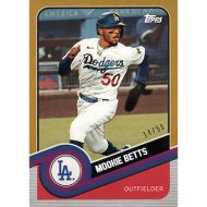 2020 Topps Brooklyn Collection Gold #43 Mookie Betts