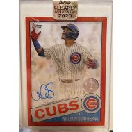 2020 Topps Clearly Authentic 85 Autographs Red #TBA-WCO Willson Contreras