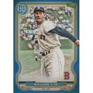 2020 Topps Gypsy Queen Blue #314 Ted Williams SP