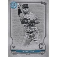 2020 Topps Gypsy Queen Black and White #171 Yu Chang