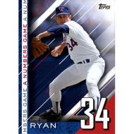 2020 Topps Update A Numbers Game #NG-6 Nolan Ryan