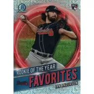 2021 Bowman Chrome Mega Box Rookie of the Year Favorites Refractor #RRY-IA Ian Anderson