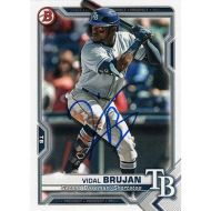 2021 Bowman Prospects #BP-19 Vidal Brujan Autographed