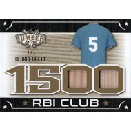 2021 Leaf Lumber 1500 RBI Club Gold #RBI-17 Bat George Brett 1/1