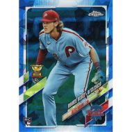 2021 Topps Chrome Update Sapphire #US250 Alec Bohm Rookie Debut