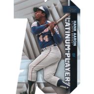 2021 Topps Platinum Players Die Cuts #PDC-2 Hank Aaron
