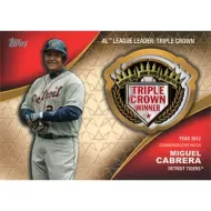 2023 Topps Crowning Achievements Commemorative Patches #CA-MC Miguel Cabrera