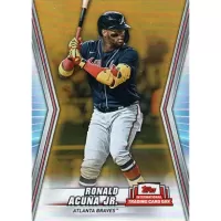 2023 Topps International Trading Card Day Gold Foil #NNO Ronald Acuna Jr. SSP