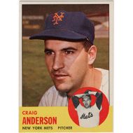 1963 Topps #59 Craig Anderson