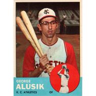 1963 Topps #51 George Alusik