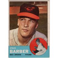 1963 Topps #12 Steve Barber