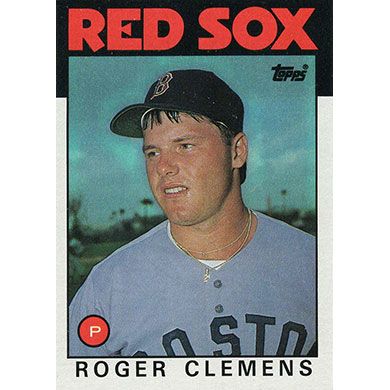 1986 Topps #661 Roger Clemens
