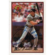 1989 Bowman #419 Sid Bream Autographed