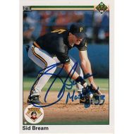 1990 Upper Deck #250 Sid Bream Autographed