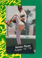 1991 Classic Nolan Ryan #7 Angels 72-79 
