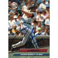 1992 Ultra #160 Sid Bream Autographed