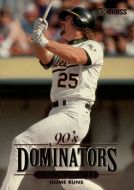 1994 Donruss Dominators Jumbos #10 Mark McGwire