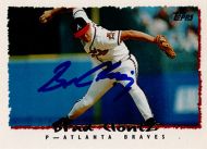 1995 Topps Traded #132T Brad Clontz Autographed