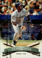 1998 Finest Refractor #85 Sammy Sosa 