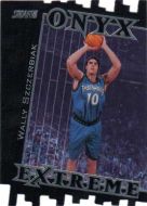 1999-00 Stadium Club Onyx Extreme Die Cut #OE6 Wally Szczerbiak Basketball Card