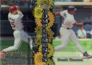 1999 Finest Complements Dual Refractor #C6 M. McGwire/F. Thomas 