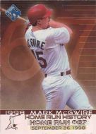 1999 Private Stock Home Run History #11 Mark McGwire 67 