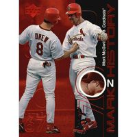 1999 Upper Deck Challengers for 70 Mark on History #M22 Mark McGwire
