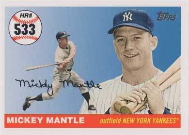 2006 Topps Mickey Mantle Home Run History #MHR533 