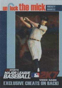 2007 Topps Unlock the Mick #1 Mickey Mantle 
