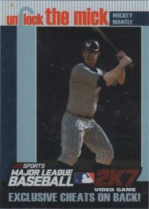2007 Topps Unlock the Mick #5 Mickey Mantle 