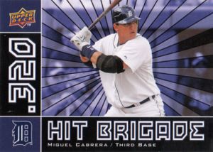 2008 Upper Deck Hit Brigade #HB-13 Miguel Cabrera 