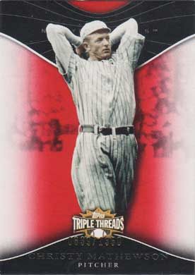 2009 Topps Triple Threads #54 Christy Mathewson 