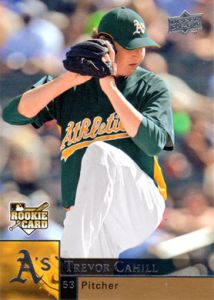 2009 Upper Deck #1002 Trevor Cahill SP 
