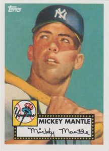 2010 Topps Cards Your Mom Threw Out #CMT-1 Mickey Mantle 1952 