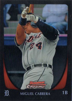 2011 Bowman Chrome Refractor #36 Miguel Cabrera 
