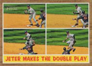 2011 Topps Heritage #311 Derek Jeter In Action 