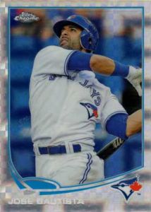2013 Topps Chrome X-Fractor #94 Jose Bautista 