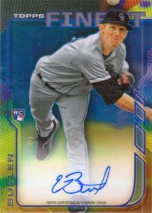 2014 Finest Rookie Autographs #RA-EB Eddie Butler